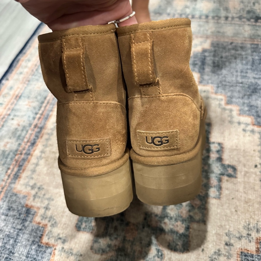 Ugg Chestnut Platform Ankle Boots - image 4